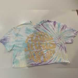 Janis Joplin Pearl concert tshirt new without tags. Half-shirt. Size Medium.